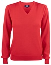 EVERETT V-NECK WOMAN – RED