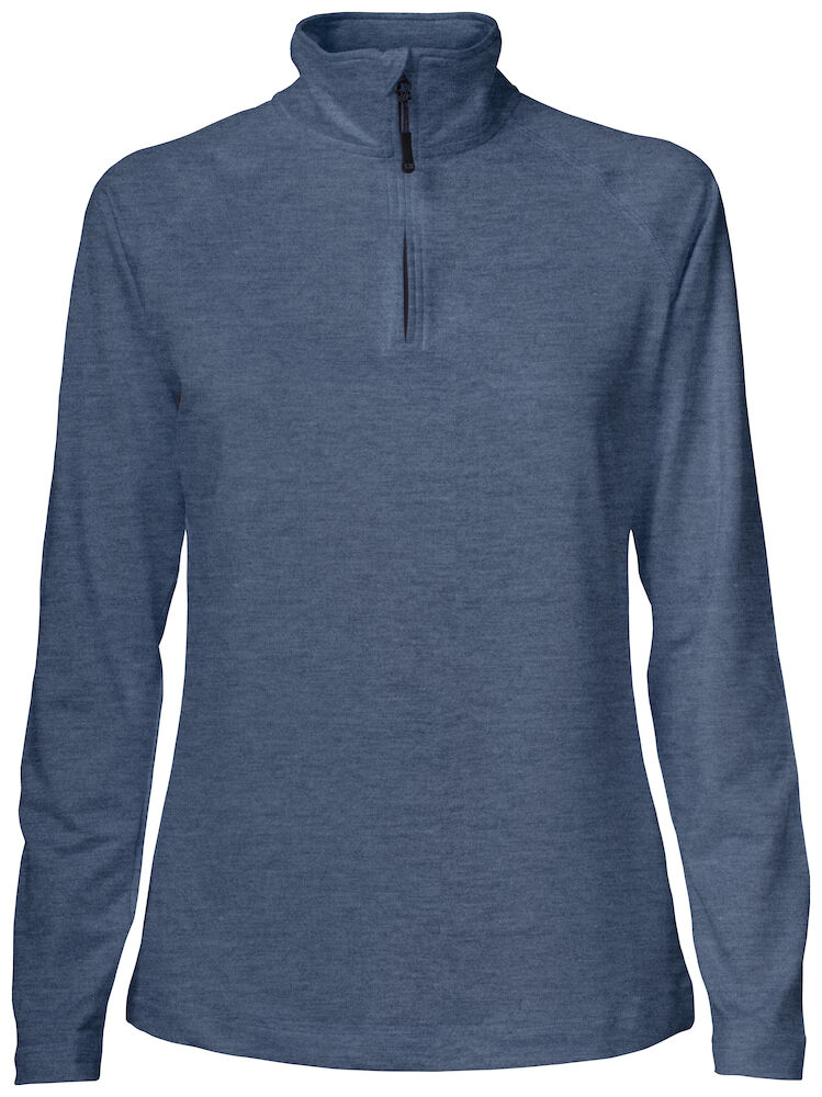 Bluza Coos Bay Half Zip Woman 358401 - Slate Blue Melange