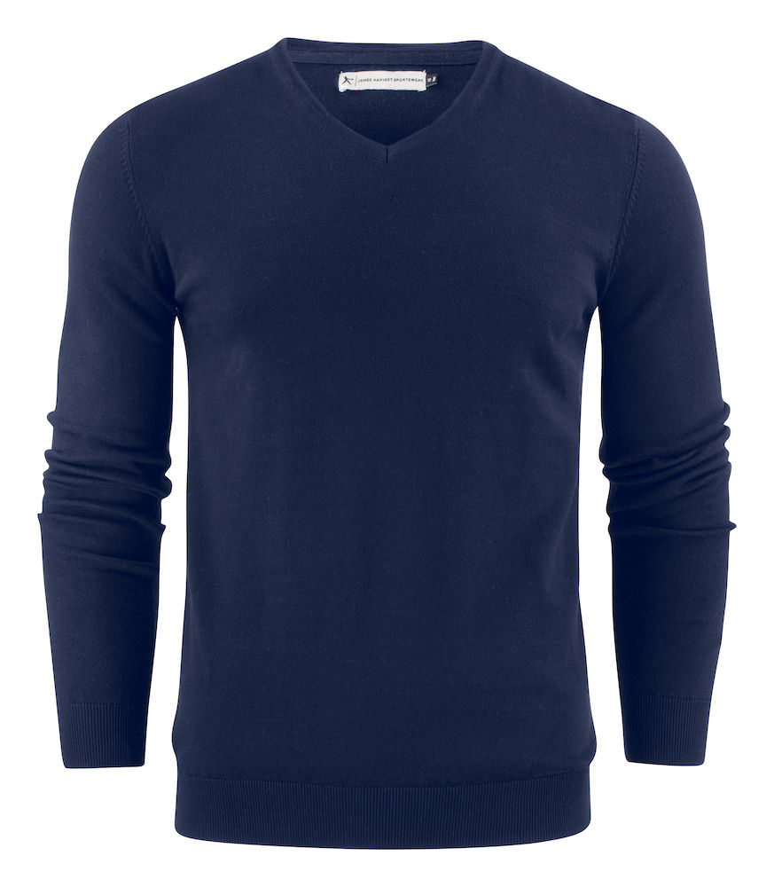 ASHLAND V-NECK – NAVY