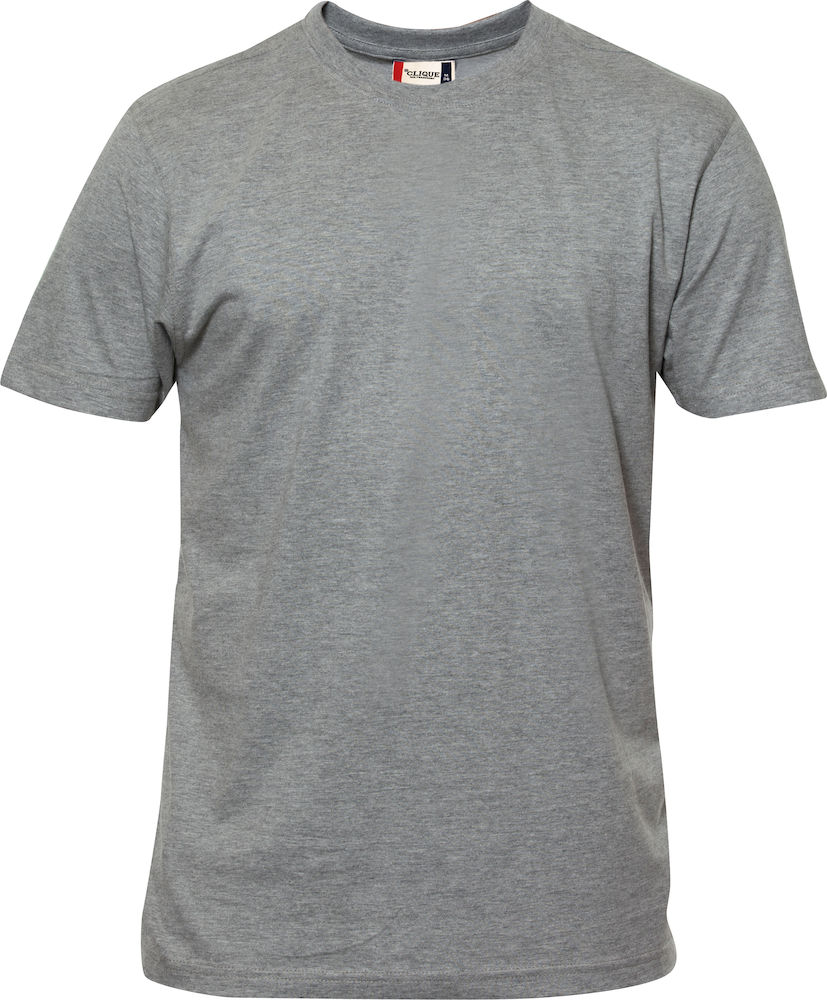 CLIQUE PREMIUM-T – GREY MELANGE
