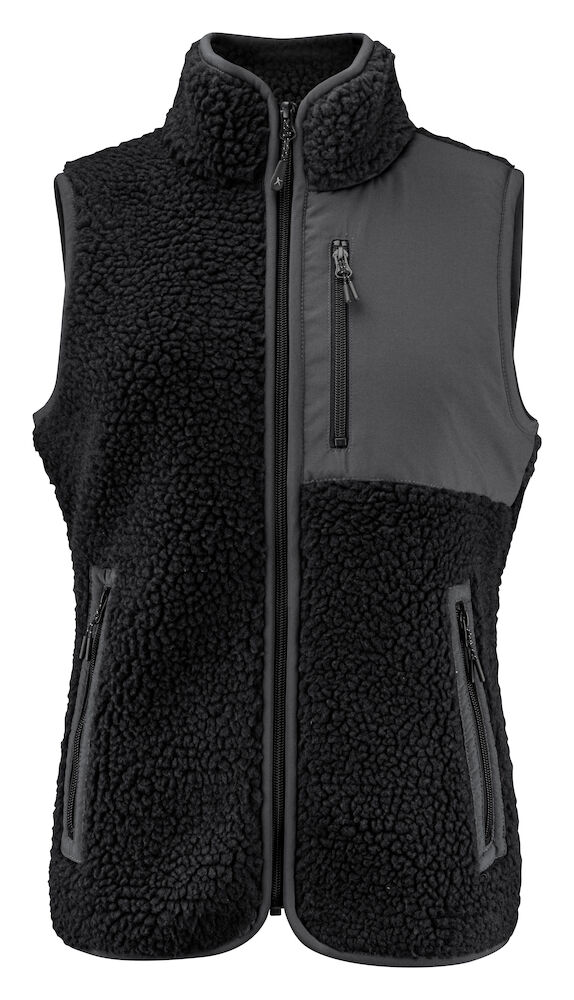 KINGSLEY VEST WOMAN – BLACK