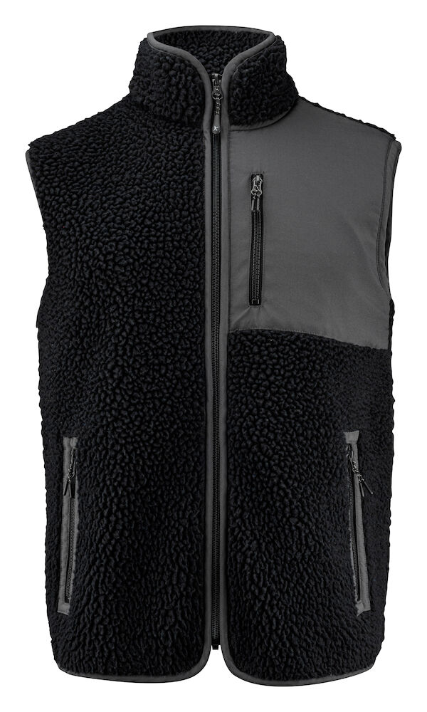 KINGSLEY VEST – BLACK