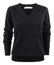 ASHLAND V-NECK WOMAN – BLACK