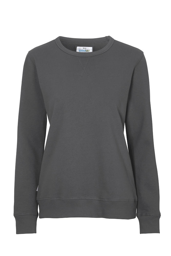 Bluza Crew Neck Woman 141004 - Charcoal