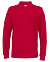 PIQUE LONG SLEEVE – RED