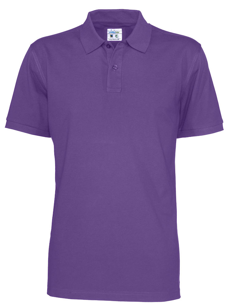 PIQUE POLO – PURPLE