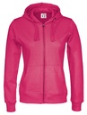 FULL ZIP HOOD WOMAN – CERISE