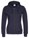 FULL ZIP HOOD WOMAN – NAVY