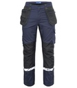 Spodnie robocze 7509 Spodnie robocze z otwartymi kieszeniami 647509 - Navy/ Black
