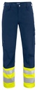 6533 SPODNIE EN ISO 20471 KLASA 1 – YELLOW/ NAVY