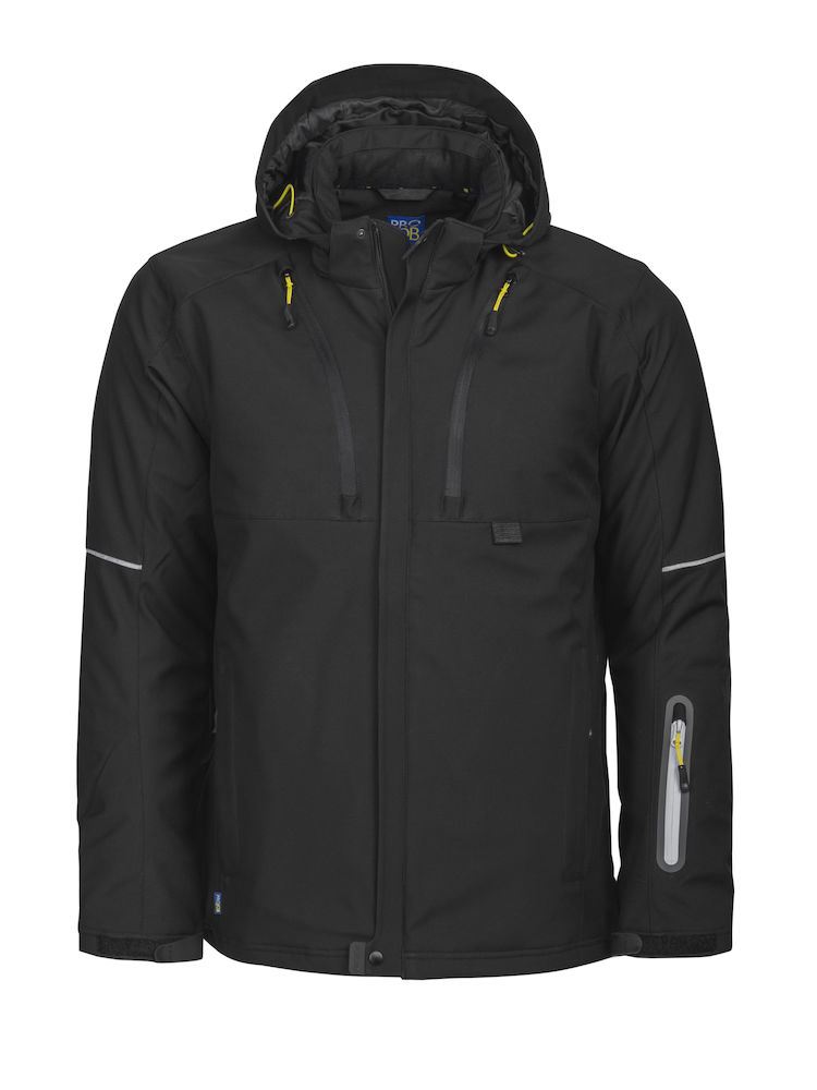 Softshell roboczy 3407 Wyściełana Kurtka Funkcjonalna 643407 - Black