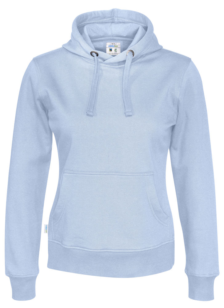 Bluza Hood Woman 141001 - Sky Blue
