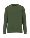 KEY CREW NECK – DK GREEN