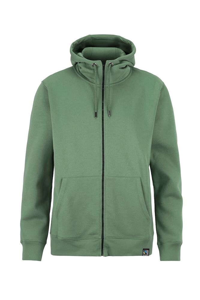 KEY FZ HOOD – DUSTY GREEN