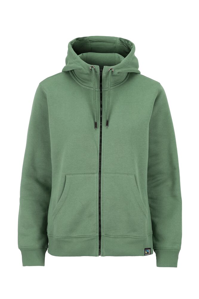 KEY FZ HOOD WOMAN – DUSTY GREEN