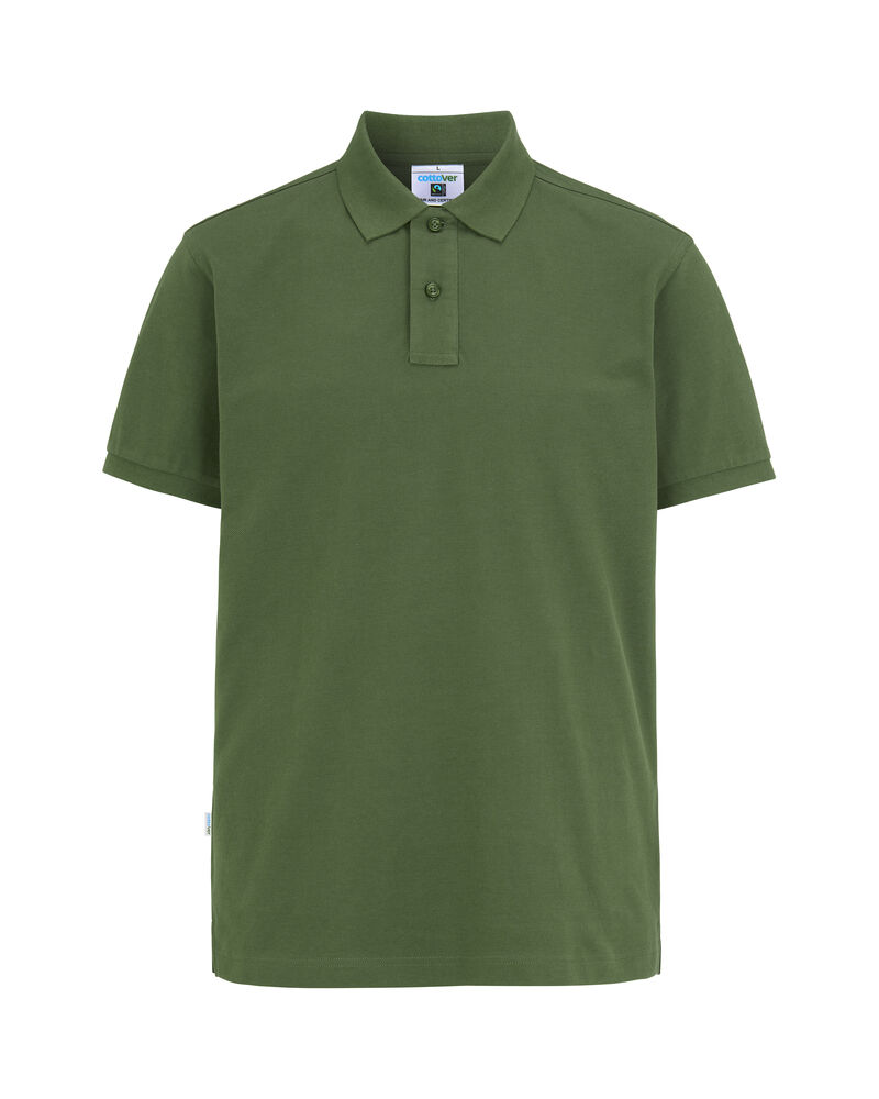 PIQUE POLO – DK GREEN
