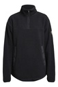 YOKE HALF ZIP WOMAN – BLACK