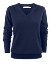 ASHLAND V-NECK WOMAN – NAVY