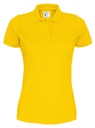 PIQUE POLO WOMAN – YELLOW