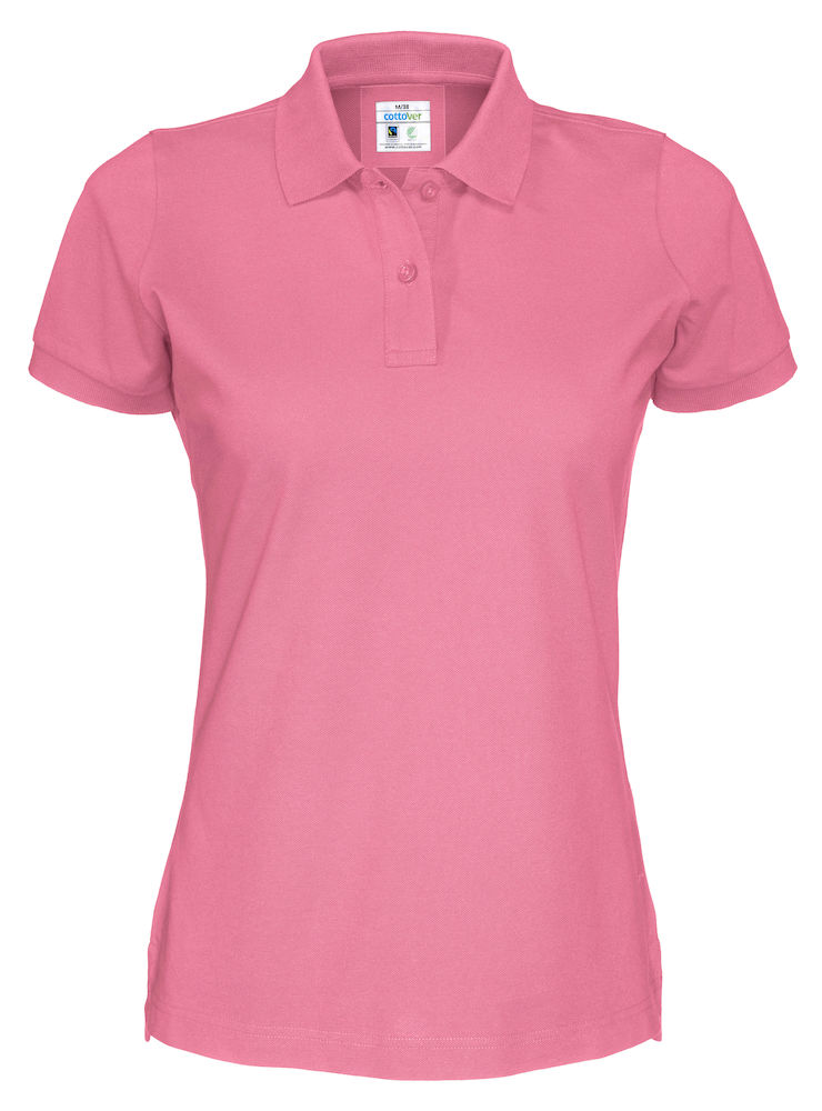 PIQUE POLO WOMAN – PINK