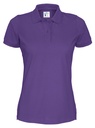 PIQUE POLO WOMAN – PURPLE