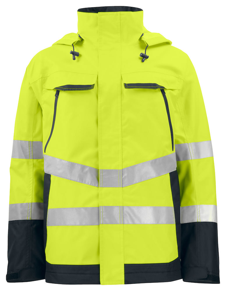 6440 FUNKCJONALNA KURTKA HV – YELLOW/ BLACK