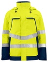6440 FUNKCJONALNA KURTKA HV – YELLOW/ NAVY