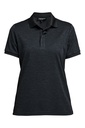 TXLITE MELANGE POLO WOMAN – BLACK