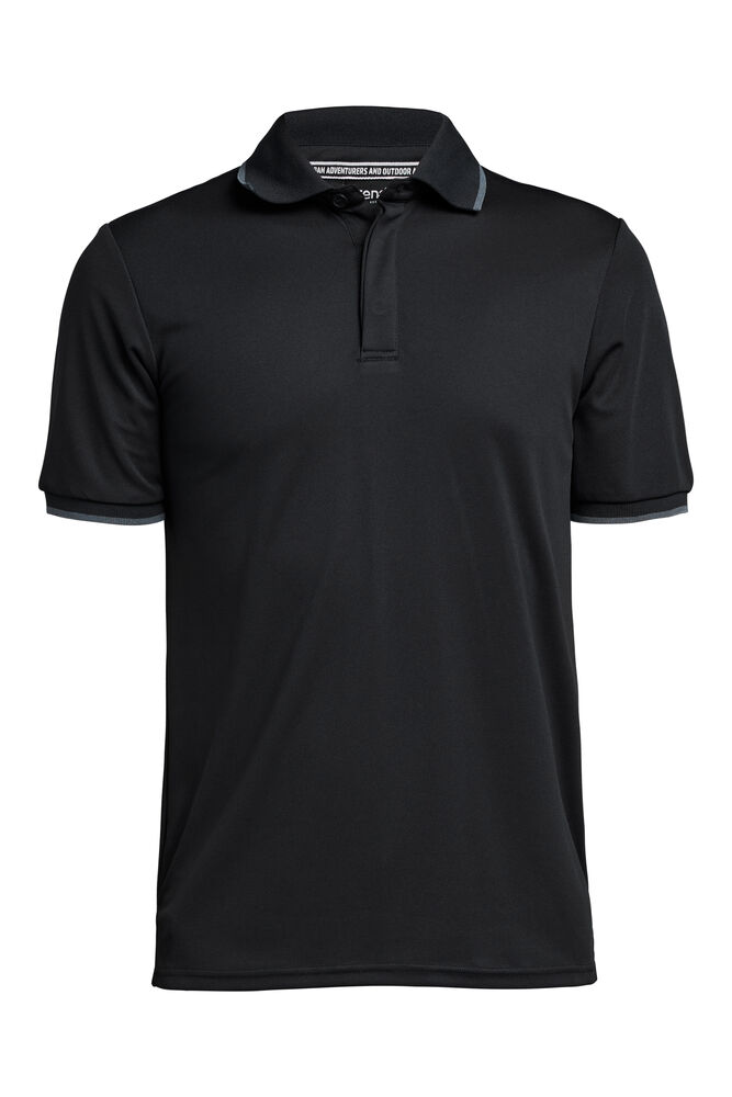 TXLITE QUICKDRY POLO – BLACK