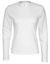 T-SHIRT LONG SLEEVE WOMAN – WHITE