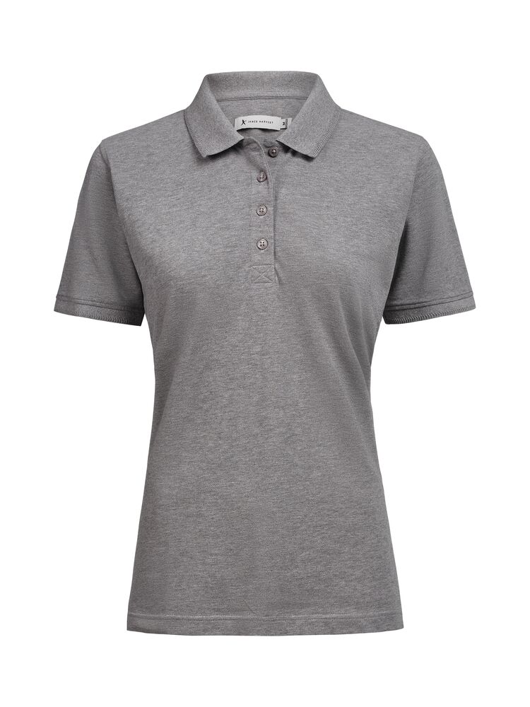 Koszulka polo Supreme Stretch Woman 2125042 - Grey Melange