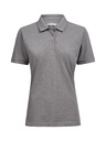 SUPREME STRETCH POLO WOMAN – GREY MELANGE