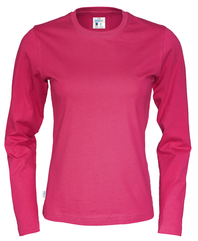 T-shirt Long Sleeve Woman 141019 - Cerise