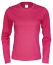 T-SHIRT LONG SLEEVE WOMAN – CERISE