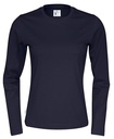T-SHIRT LONG SLEEVE WOMAN – NAVY