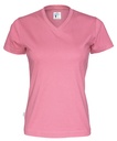 T-SHIRT V-NECK WOMAN – PINK
