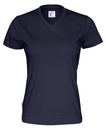 T-shirt V-Neck Woman 141021 - Navy