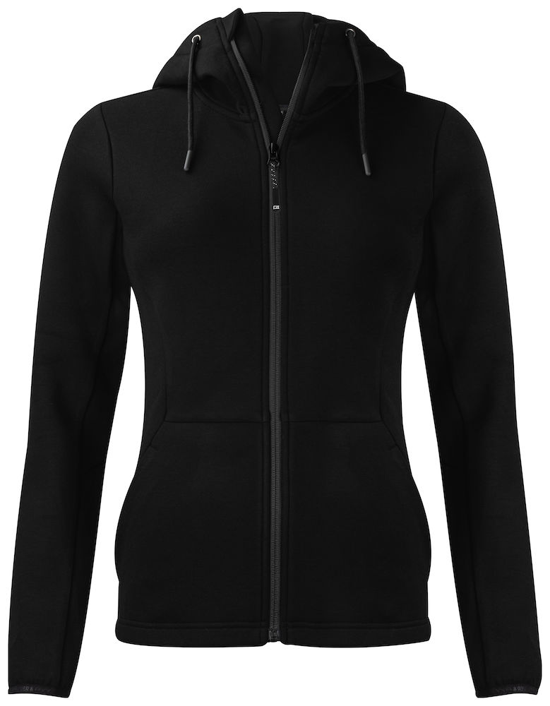 PEMBERTON HOOD FZ WOMAN – BLACK