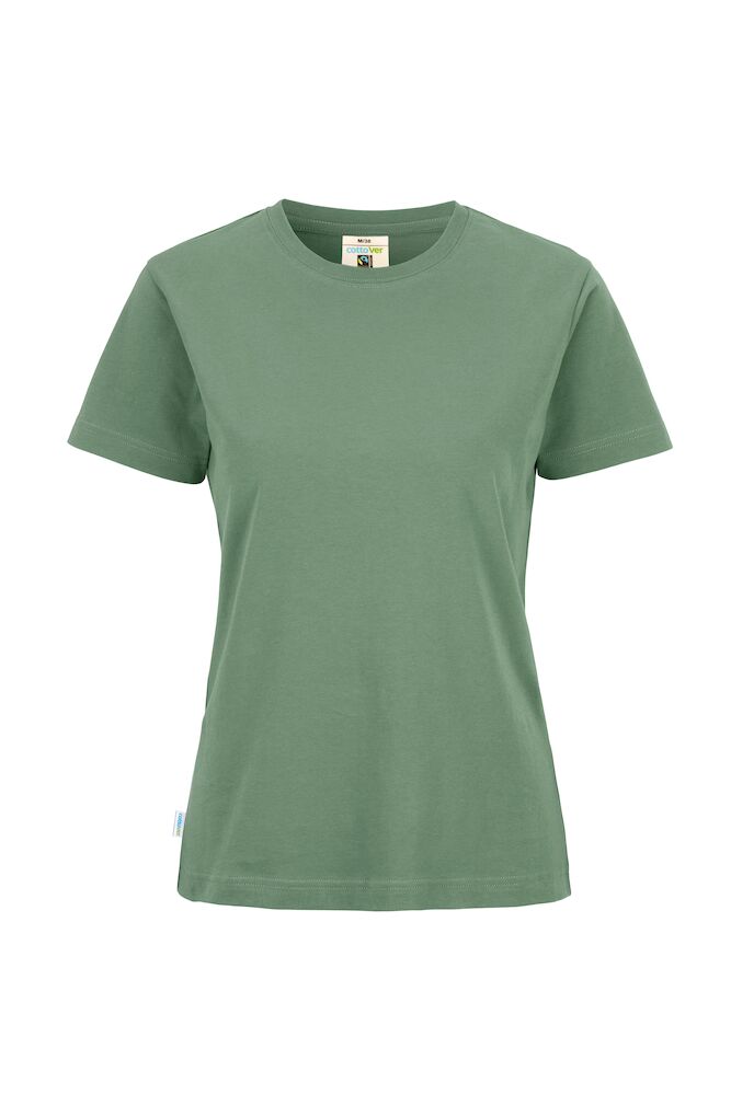 T-SHIRT WOMAN – DUSTY GREEN