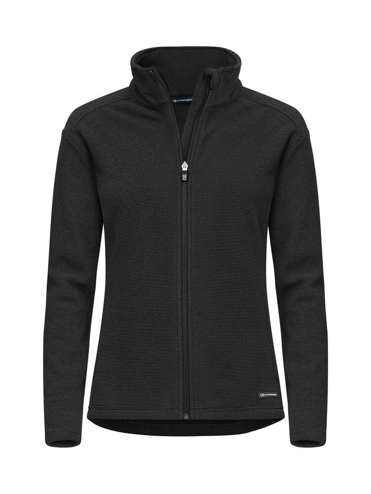 HUNTSPOINT FLEECE FZ WOMAN – BLACK