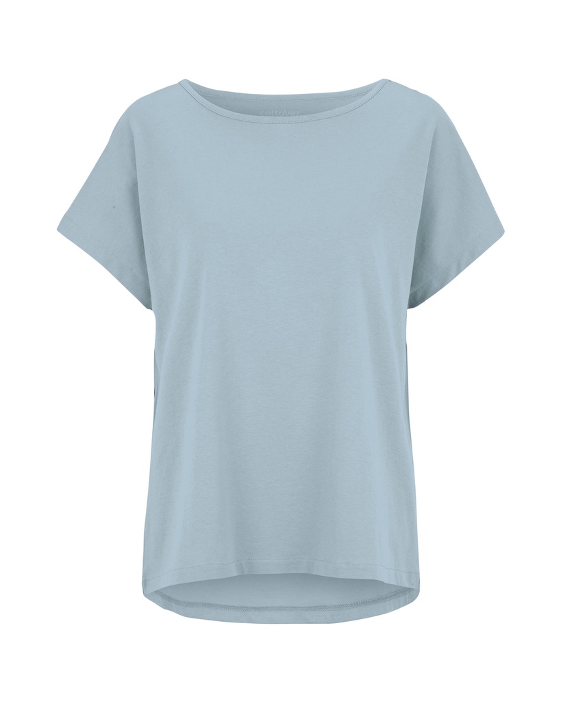 TOP WOMAN (GOTS) – MISTY BLUE