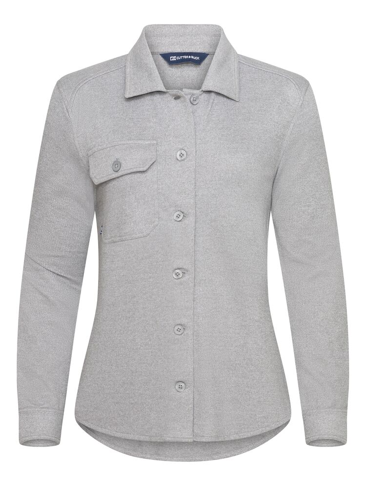 ADVANTAGE LEISURE SHIRT WOMAN – GREY MELANGE