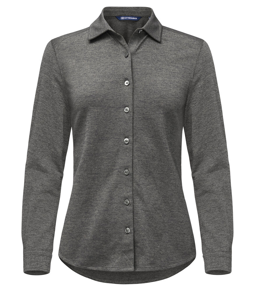 ADVANTAGE SHIRT WOMAN – ANTHRACITE MELANGE