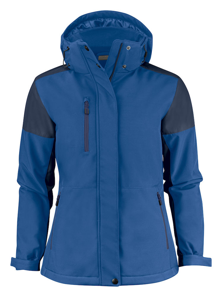 PRIME PADDED SOFTSHELL WOMAN – COBALT/ NAVY