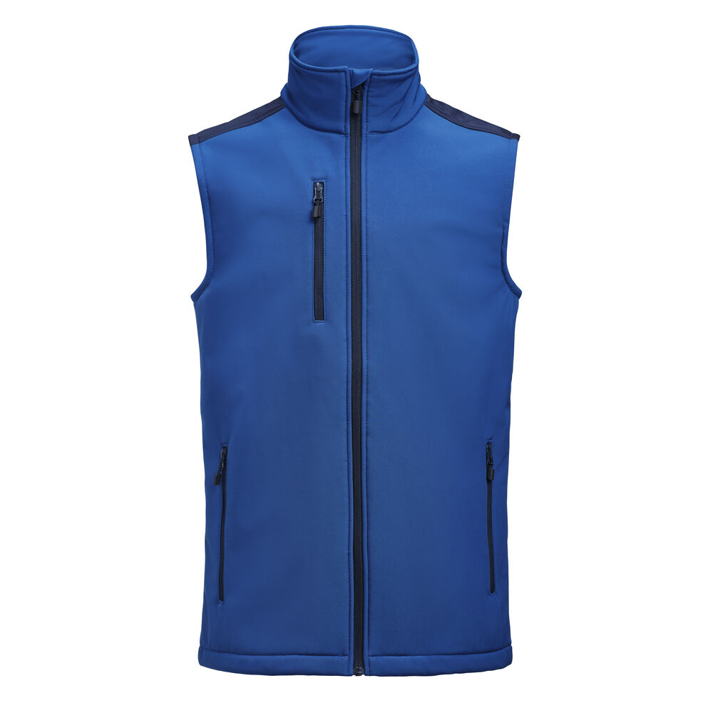 PRIME SOFTSHELL VEST – COBALT/ NAVY