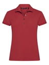 Koszulka polo Virtue Eco Solid Woman 354435 - Red