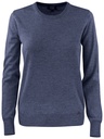 KENNEWICK CREWNECK WOMAN – SEA BLUE MELANGE