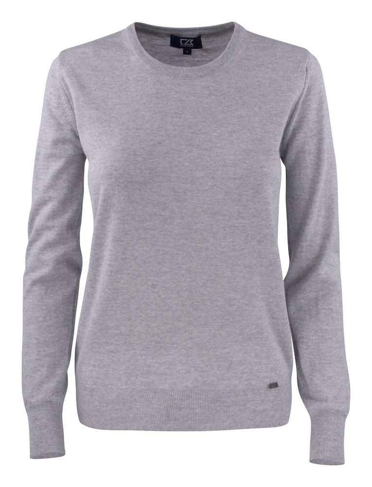 KENNEWICK CREWNECK WOMAN – GREY MELANGE