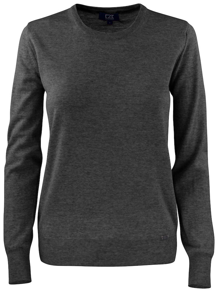 KENNEWICK CREWNECK WOMAN – ANTHRACITE MELANGE