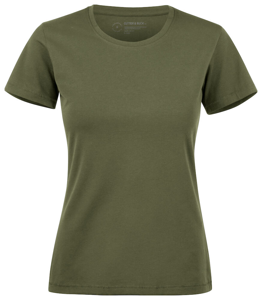 T-shirt Manzanita Roundneck Woman 353409 - Ivy Green